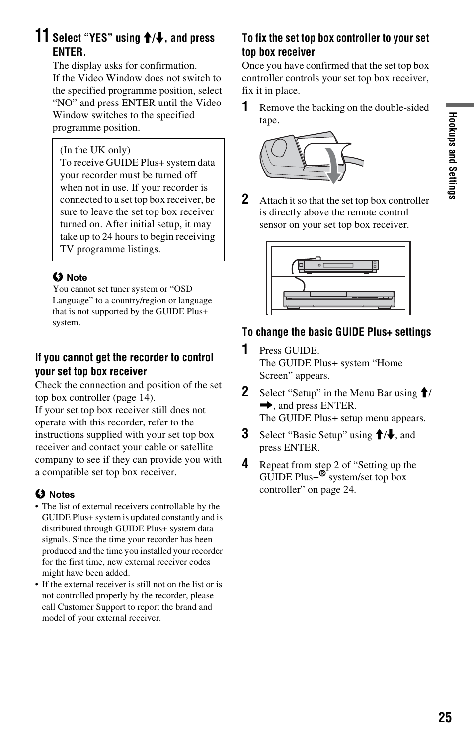 Sony RDR-HX750 User Manual | Page 25 / 148