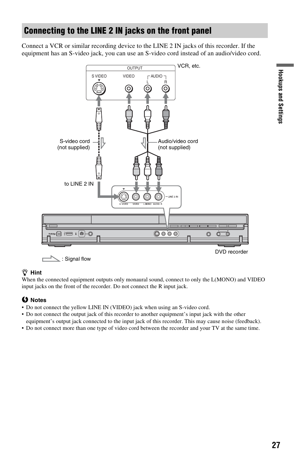 Sony RDR-HX750 User Manual | Page 27 / 148