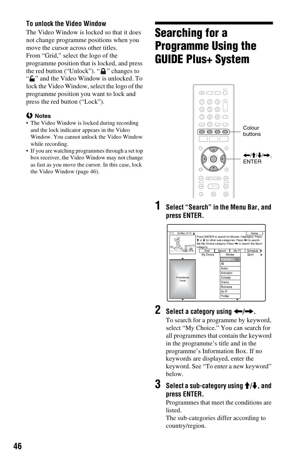 Sony RDR-HX750 User Manual | Page 46 / 148