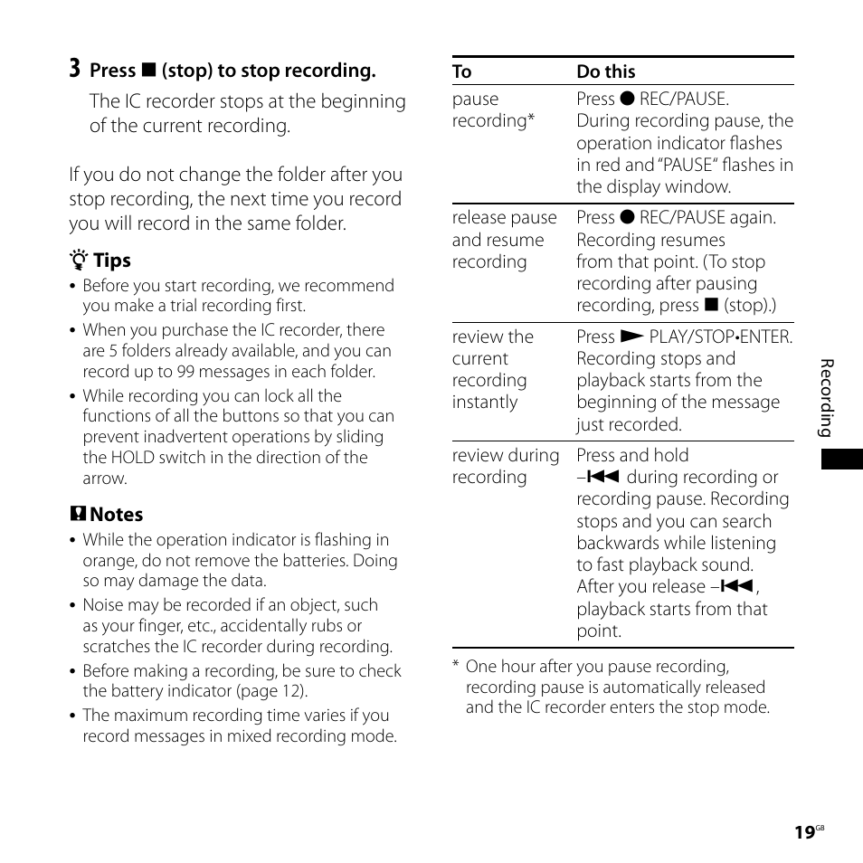 On (19 | Sony 4-113-168-11(2) User Manual | Page 19 / 76