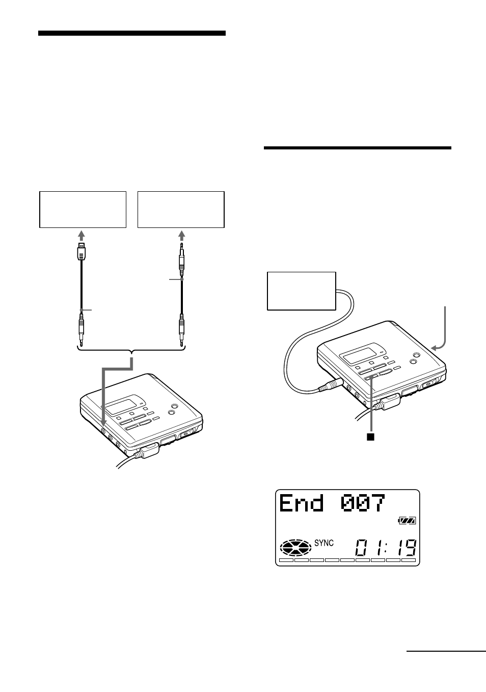 Synchro-recording) | Sony MZ-R55 User Manual | Page 11 / 208