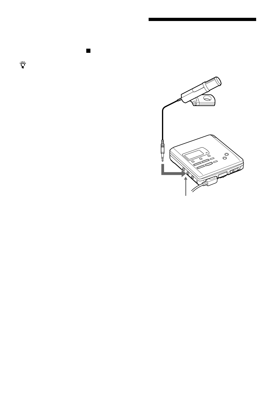 Recording from a microphone | Sony MZ-R55 User Manual | Page 12 / 208