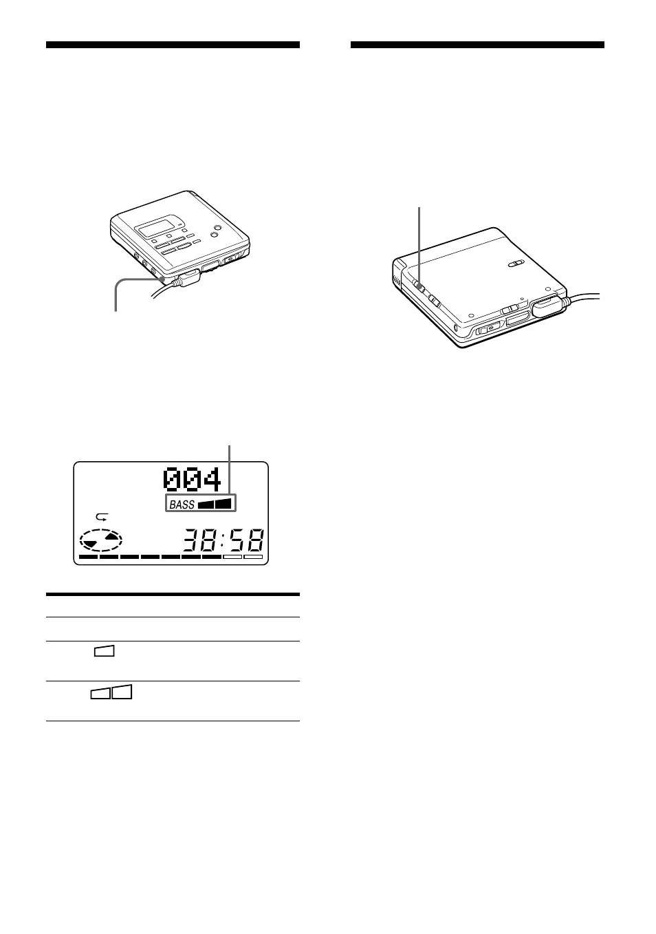 Bass-geluid accentueren (digital mega bass), Uw gehoor beschermen (avls) | Sony MZ-R55 User Manual | Page 144 / 208