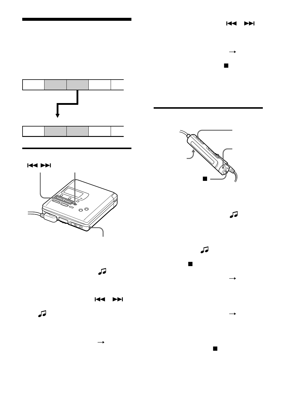 Spostamento dei brani registrati, Sul registratore, Sul telecomando | Sony MZ-R55 User Manual | Page 189 / 208