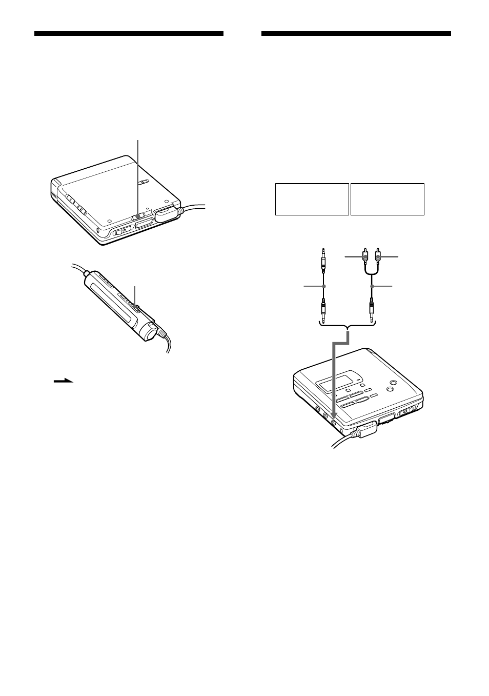 Locking the controls (hold), Connecting to a stereo system | Sony MZ-R55 User Manual | Page 20 / 208