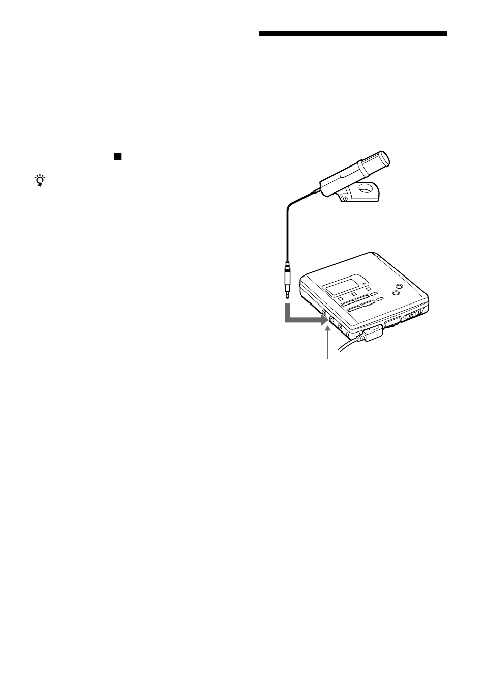 Aufnehmen mit mikrofon | Sony MZ-R55 User Manual | Page 96 / 208
