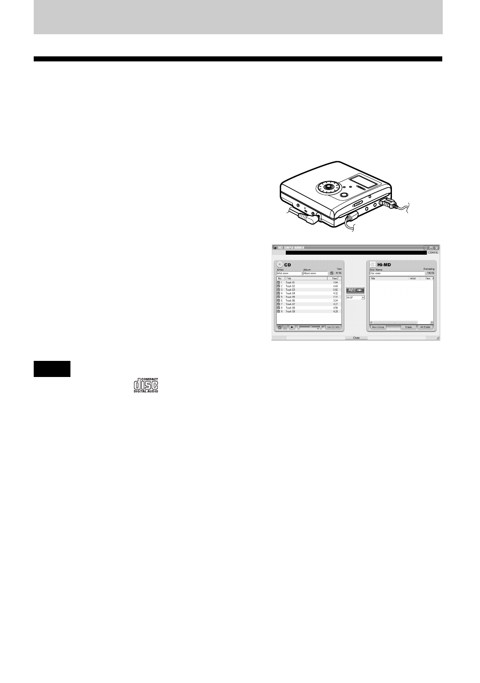 Using md simple burner, Before using md simple burner | Sony MZ-NH900 User Manual | Page 111 / 136