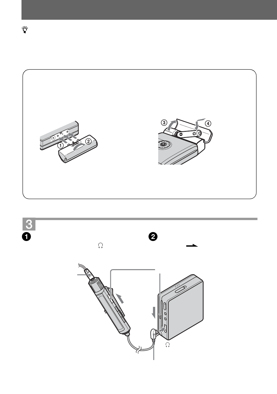 Make connections and unlock the controls | Sony MZ-NH900 User Manual | Page 18 / 136