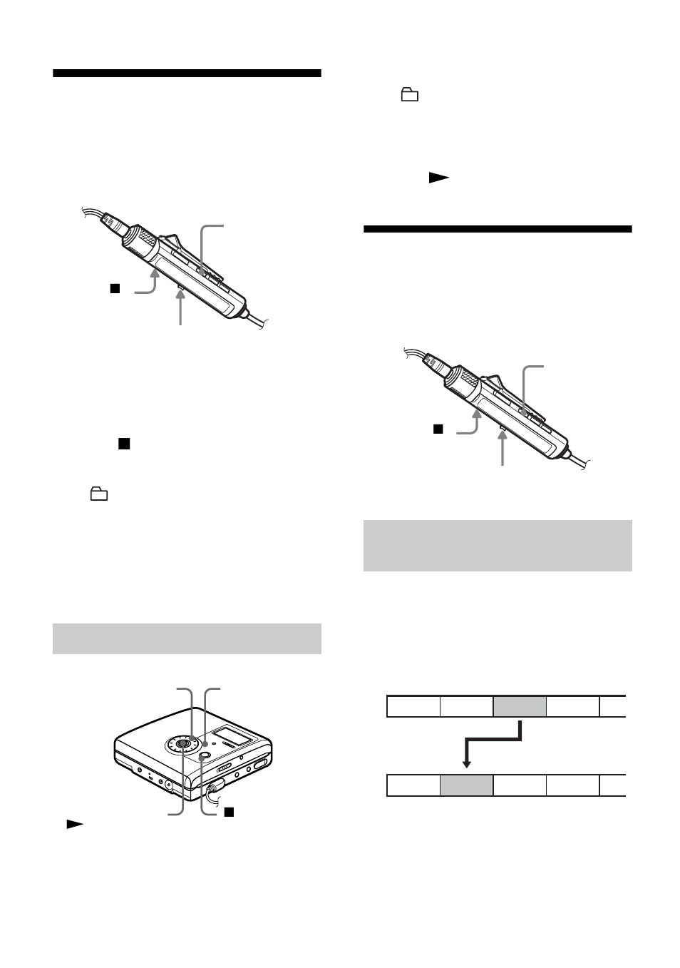 Releasing a group setting (group release), On the recorder, Moving recorded tracks or groups (move) | Changing the order of a track on a disc, 64 releasing a group setting (group release) | Sony MZ-NH900 User Manual | Page 64 / 136