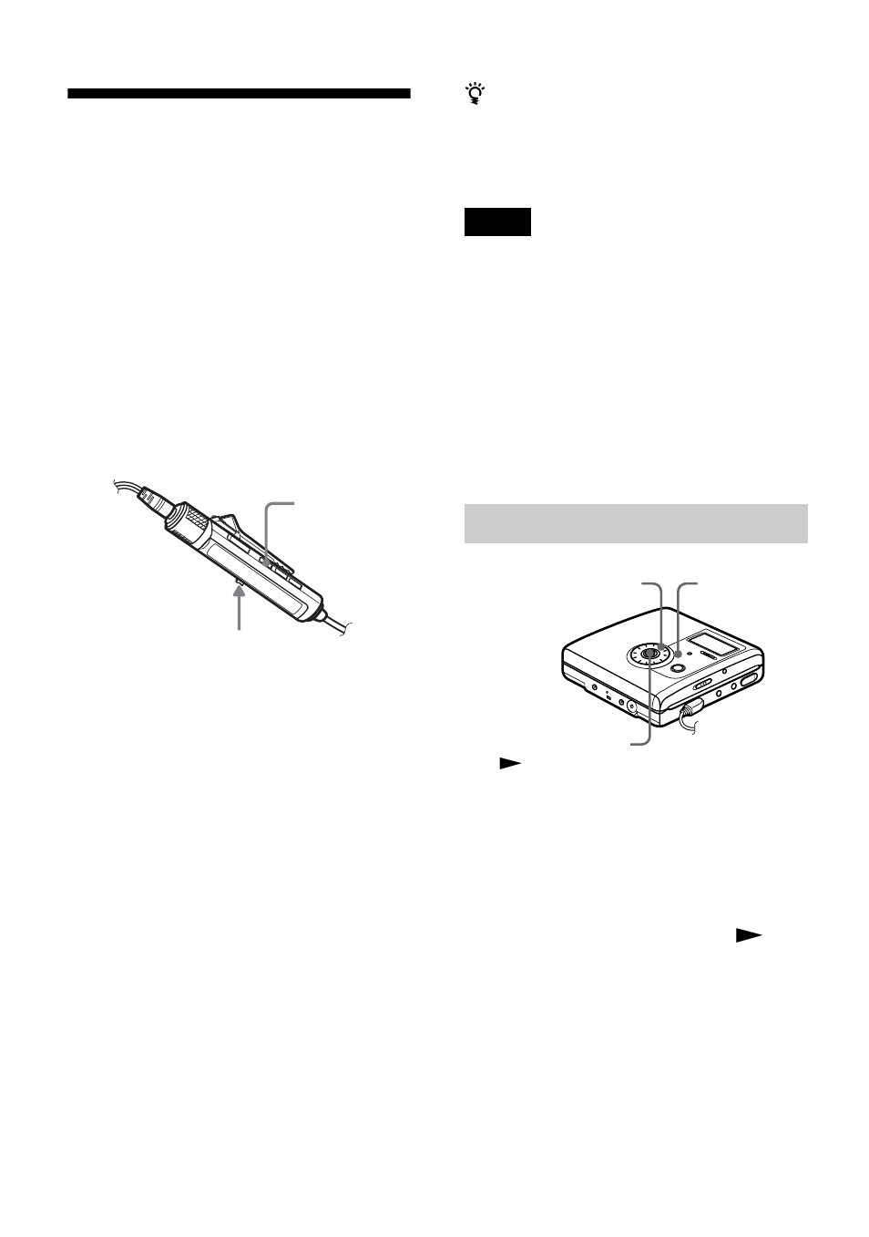 On the recorder, Storing the settings for individual discs, Disc memory) | Sony MZ-NH900 User Manual | Page 76 / 136