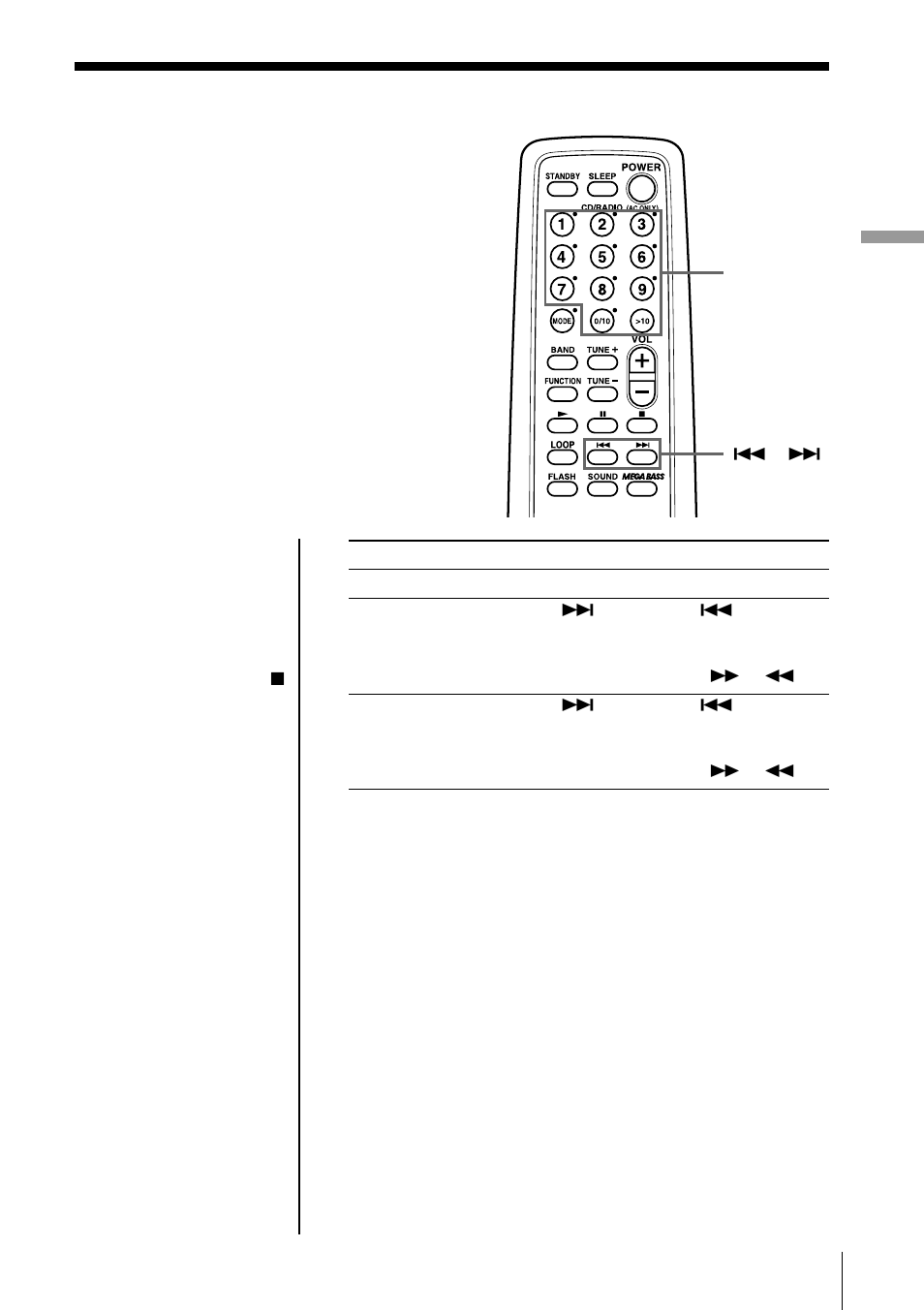 Locating a specific track | Sony CFD-ZW755 User Manual | Page 13 / 36