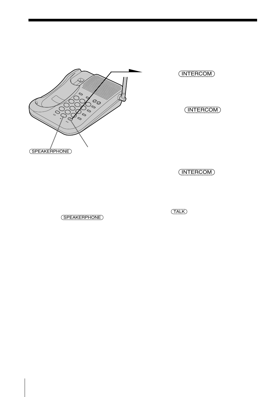 To talk from the base phone to the handset | Sony spp-n1025 User Manual | Page 36 / 60