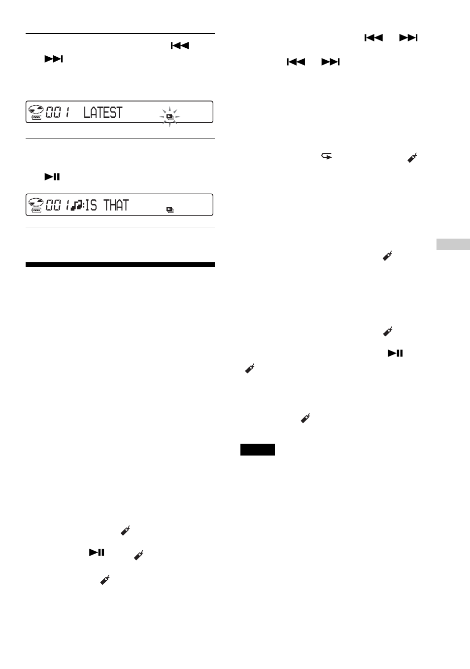 Latest | Sony Model D-NE900 User Manual | Page 21 / 44