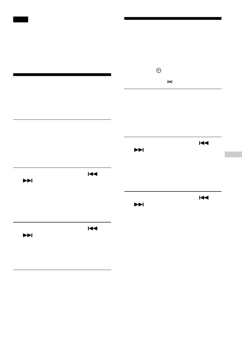 Protecting your hearing (avls), Stopping playback automatically (off timer), Protecting your hearing | Stopping playback automatically | Sony Model D-NE900 User Manual | Page 27 / 44