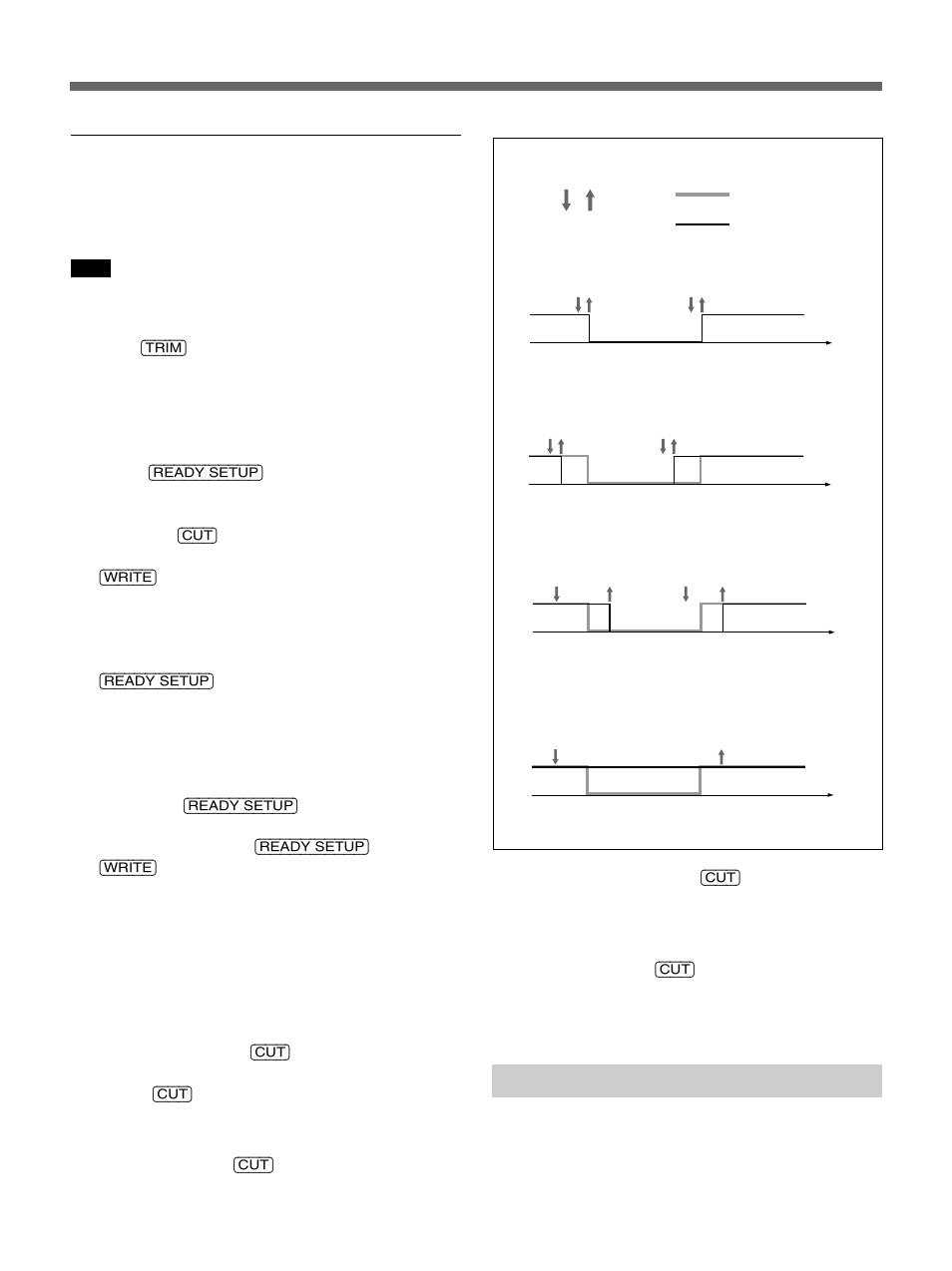 Automation operation, Automating other switches | Sony DMX-R100 User Manual | Page 20 / 34