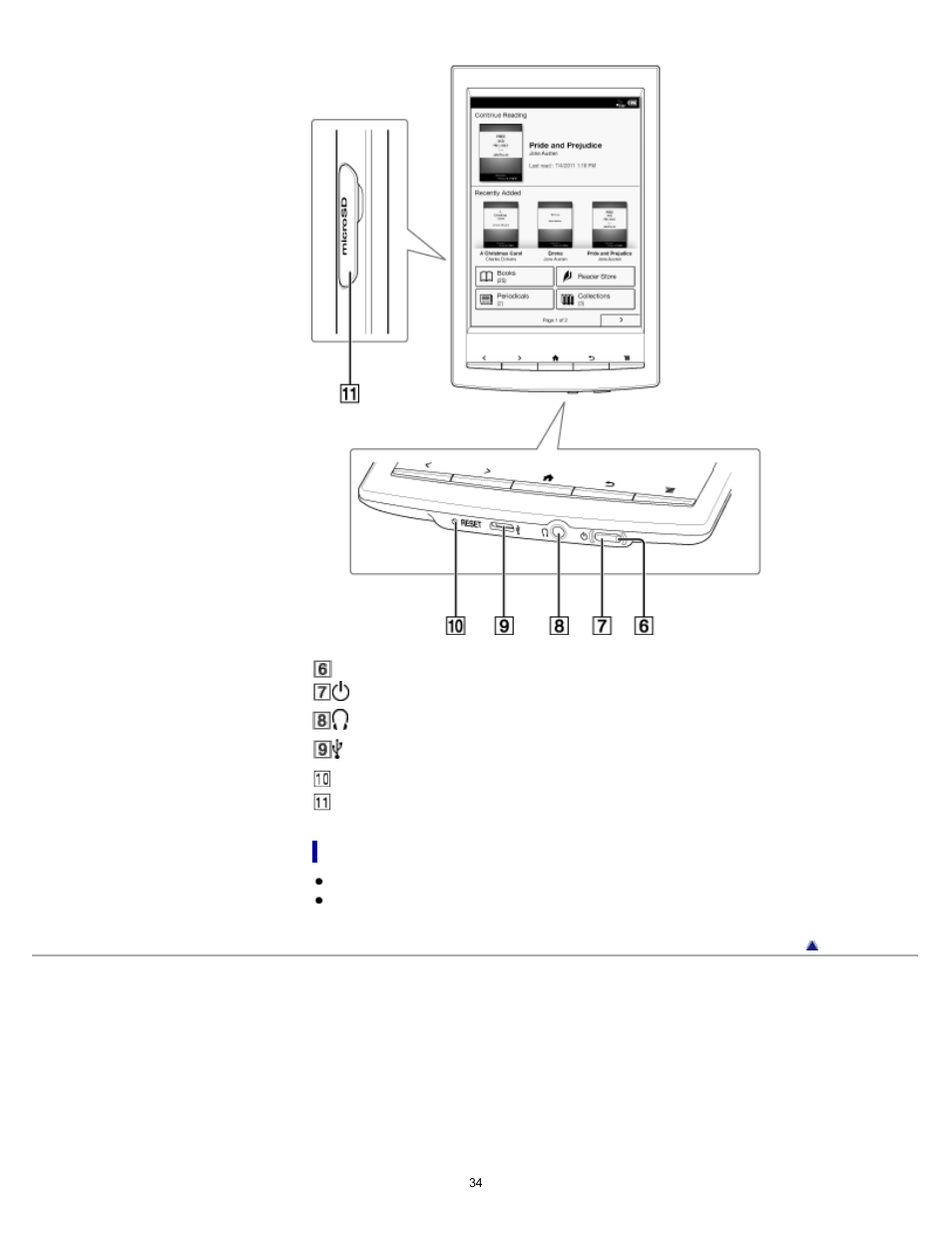 Sony PRS-T1 User Manual | Page 34 / 160