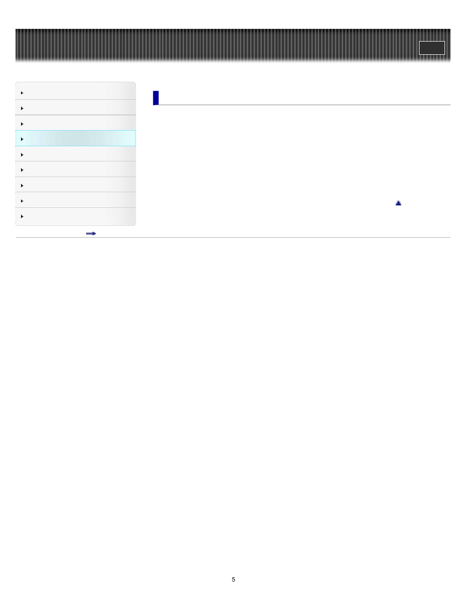 Browsing content lists | Sony PRS-T1 User Manual | Page 5 / 160