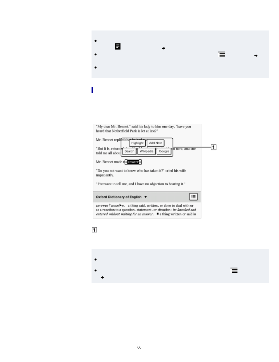 Sony PRS-T1 User Manual | Page 66 / 160