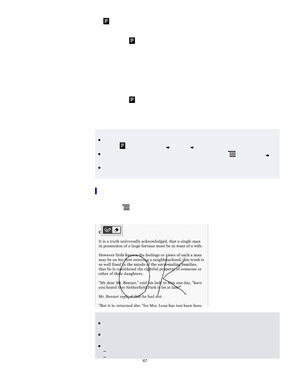 Sony PRS-T1 User Manual | Page 67 / 160