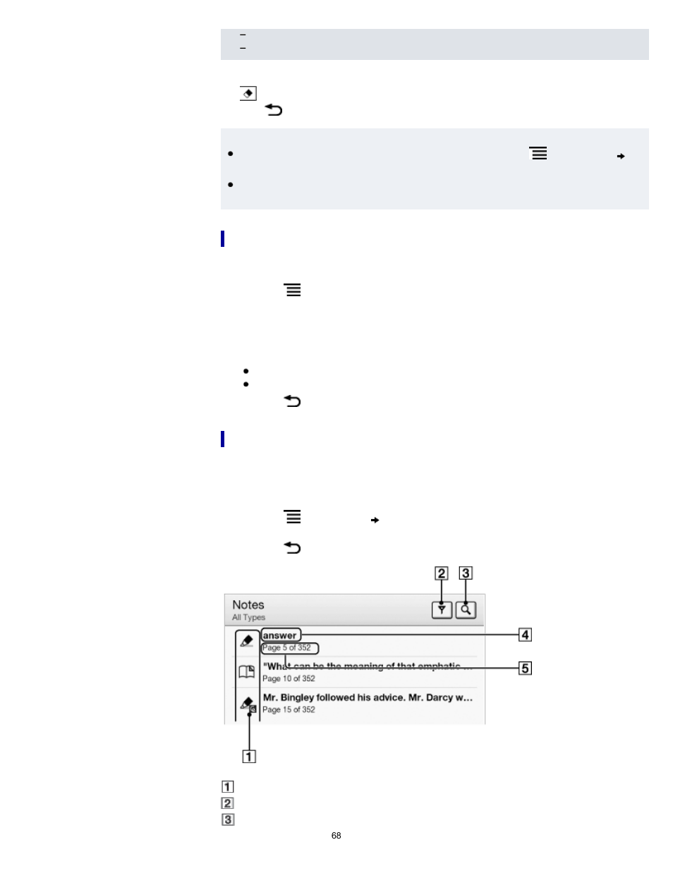 Sony PRS-T1 User Manual | Page 68 / 160