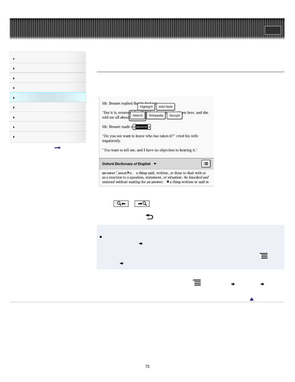 Details | Sony PRS-T1 User Manual | Page 72 / 160