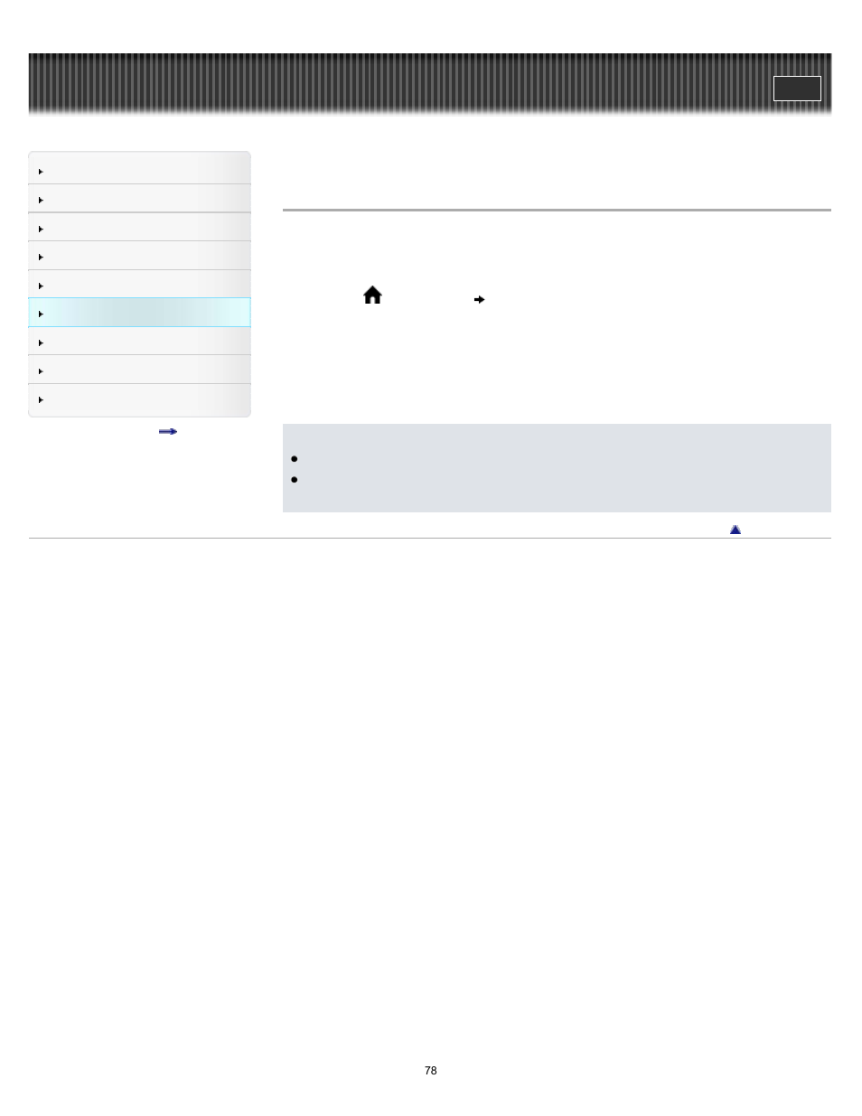 Deleting a single item | Sony PRS-T1 User Manual | Page 78 / 160