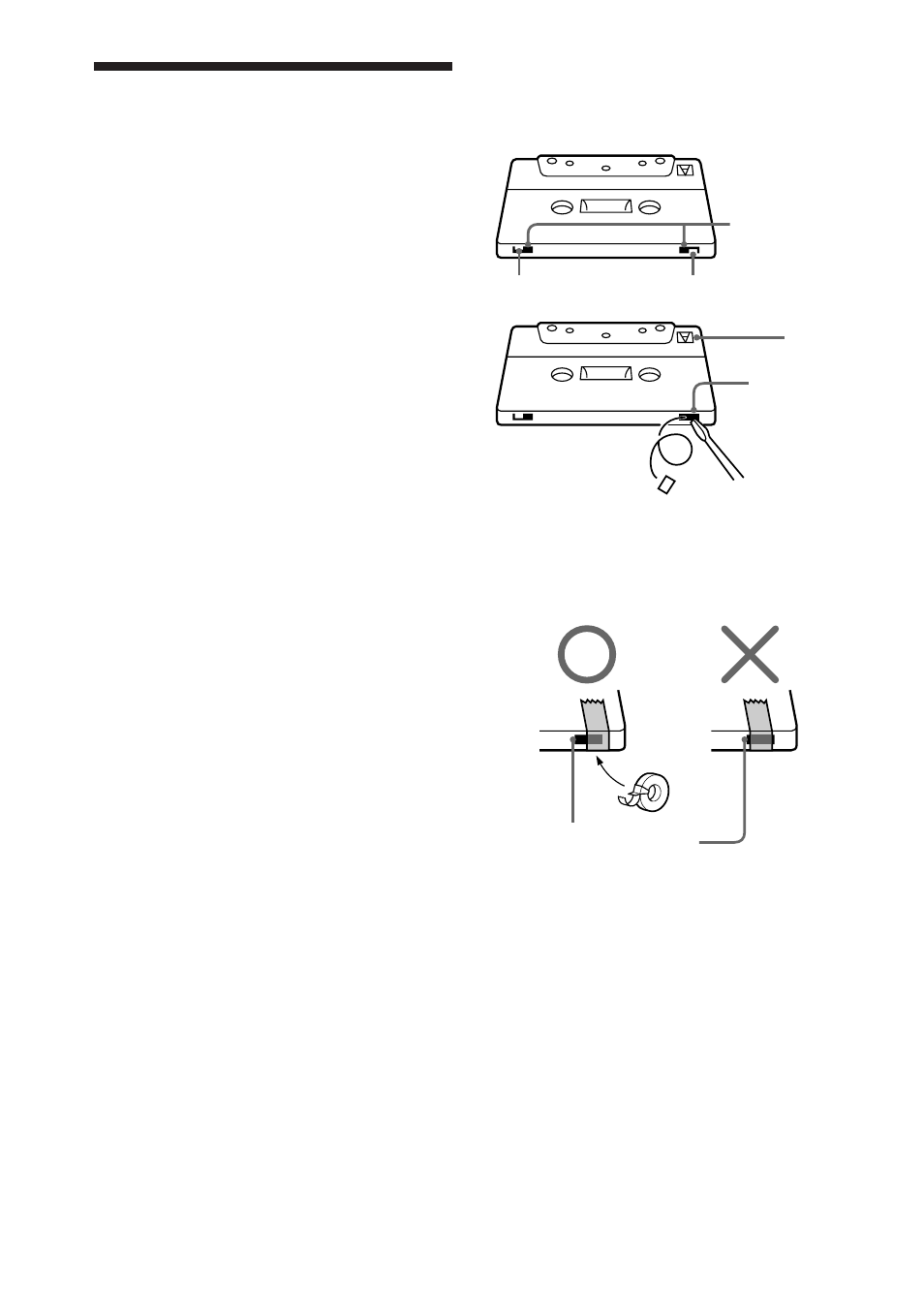 Precautions | Sony TC-TX313 User Manual | Page 10 / 12