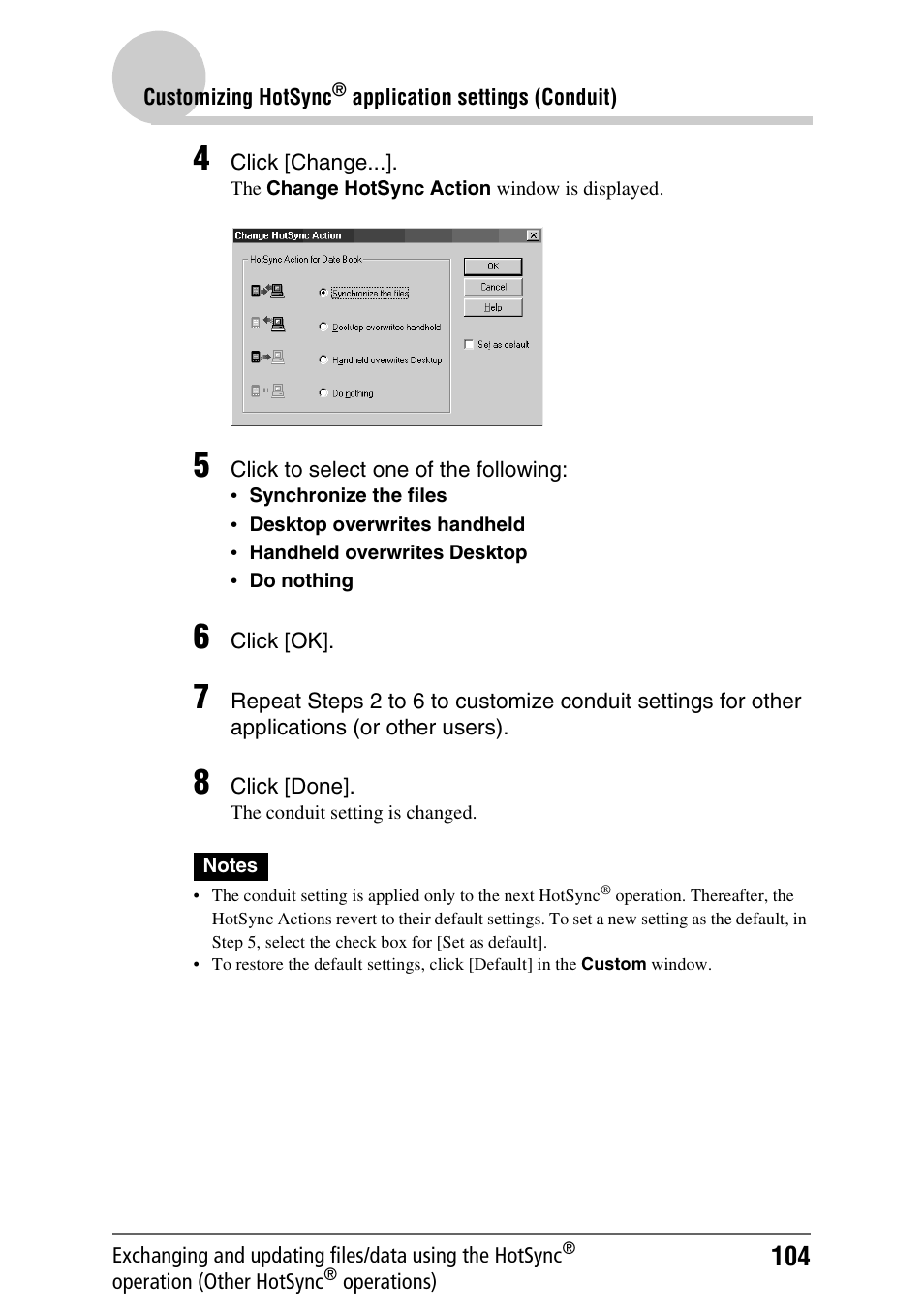 Sony CLIE PEG-TJ35 User Manual | Page 104 / 190