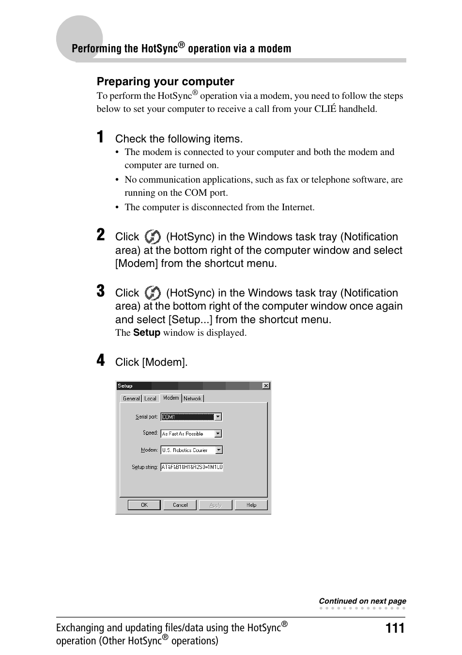 Sony CLIE PEG-TJ35 User Manual | Page 111 / 190