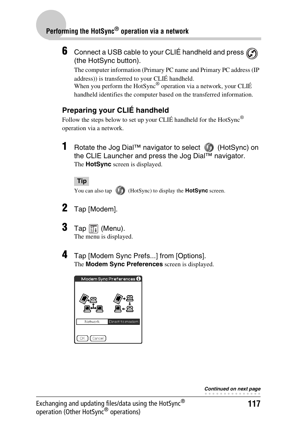 Sony CLIE PEG-TJ35 User Manual | Page 117 / 190