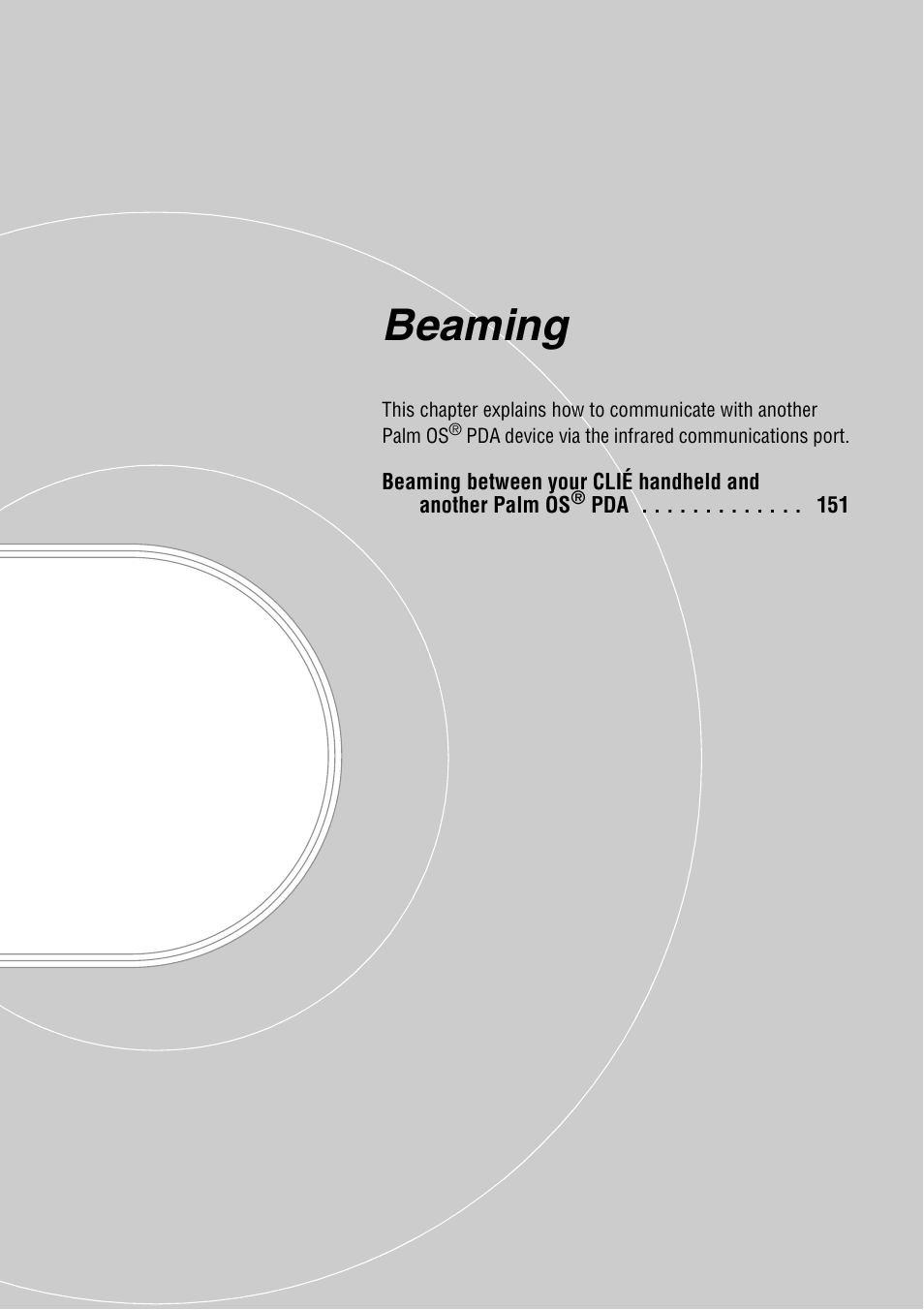 Beaming | Sony CLIE PEG-TJ35 User Manual | Page 150 / 190