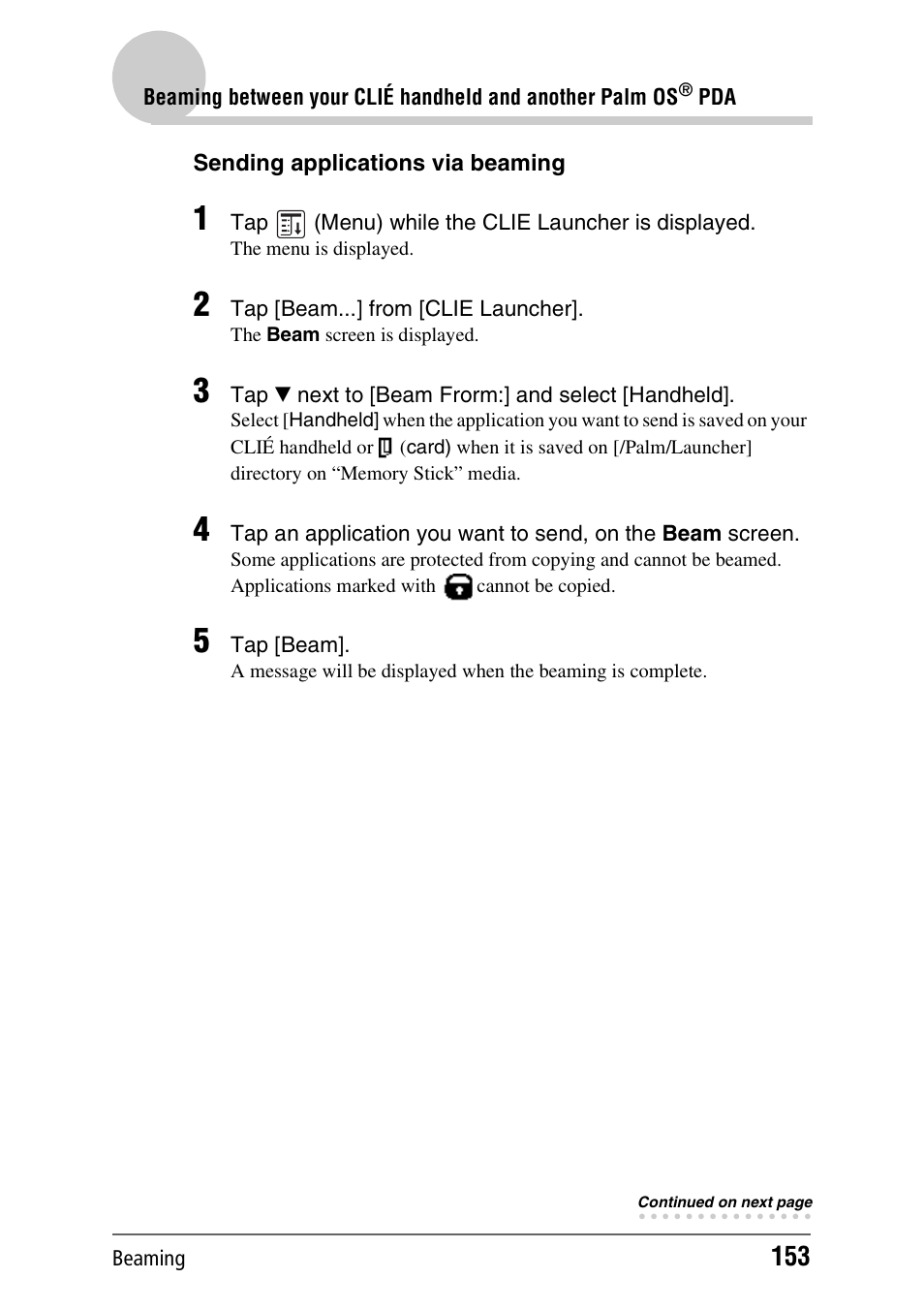 Sony CLIE PEG-TJ35 User Manual | Page 153 / 190