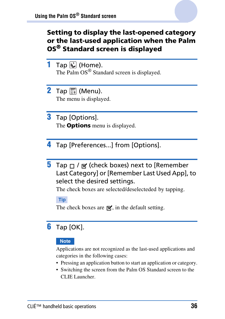 Sony CLIE PEG-TJ35 User Manual | Page 36 / 190