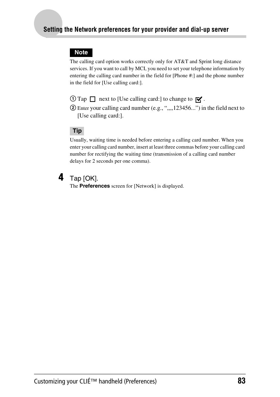 Sony CLIE PEG-TJ35 User Manual | Page 83 / 190