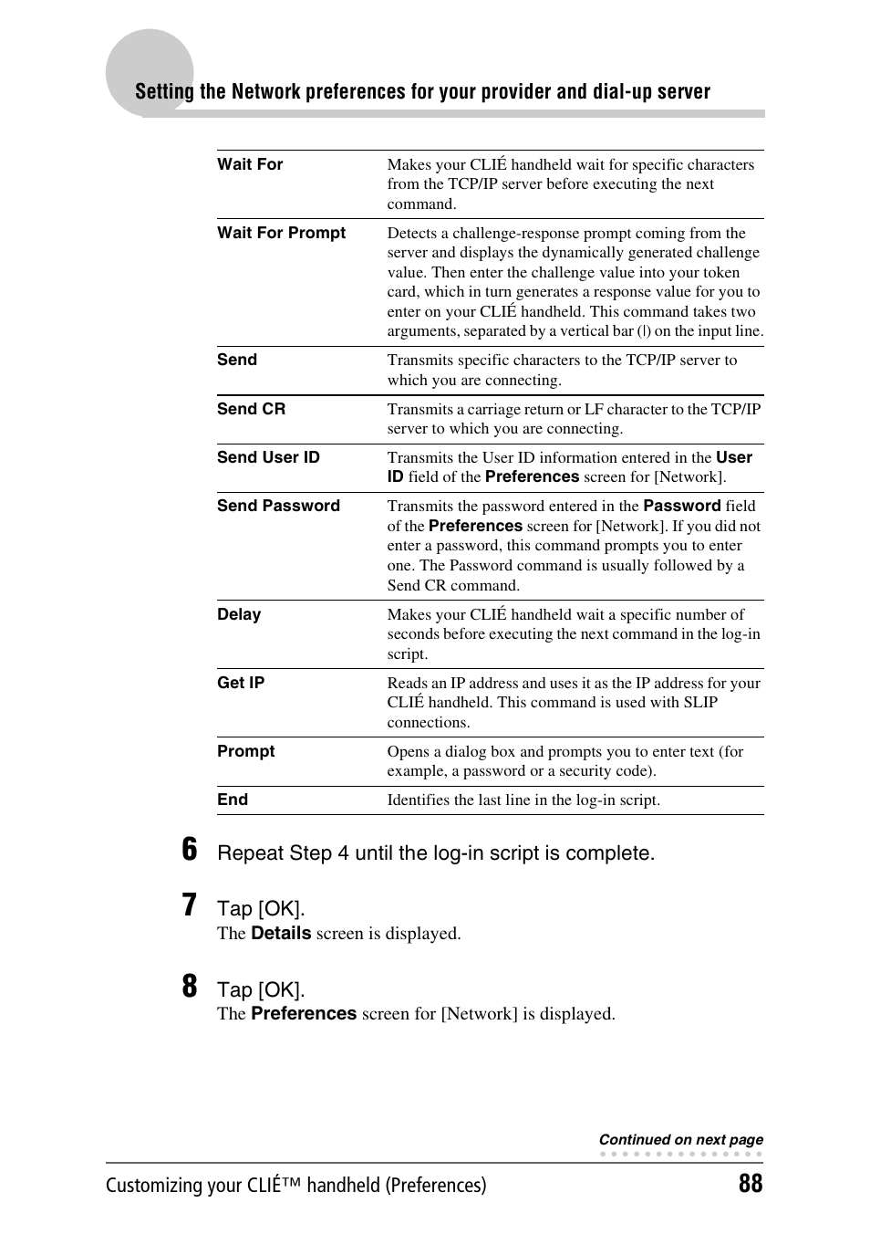 Sony CLIE PEG-TJ35 User Manual | Page 88 / 190