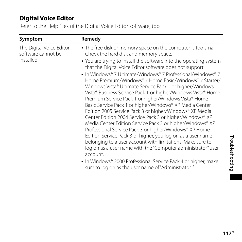 Digital voice editor | Sony IC RECORDER ICD-SX750 User Manual | Page 117 / 136