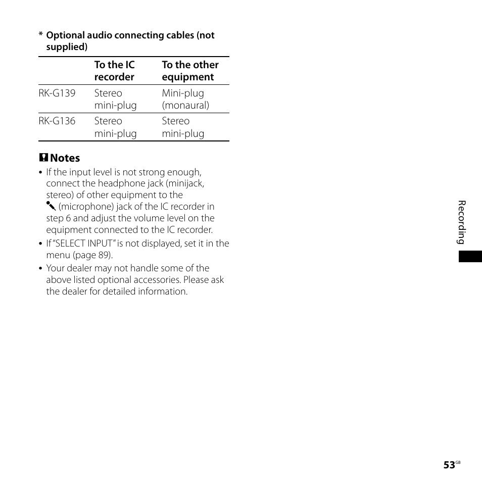 Sony IC RECORDER ICD-SX750 User Manual | Page 53 / 136