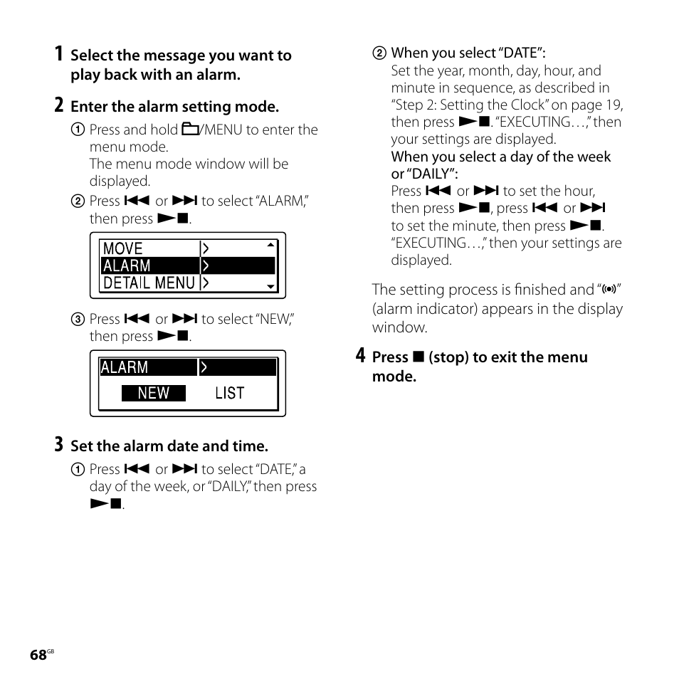 Sony IC RECORDER ICD-SX750 User Manual | Page 68 / 136