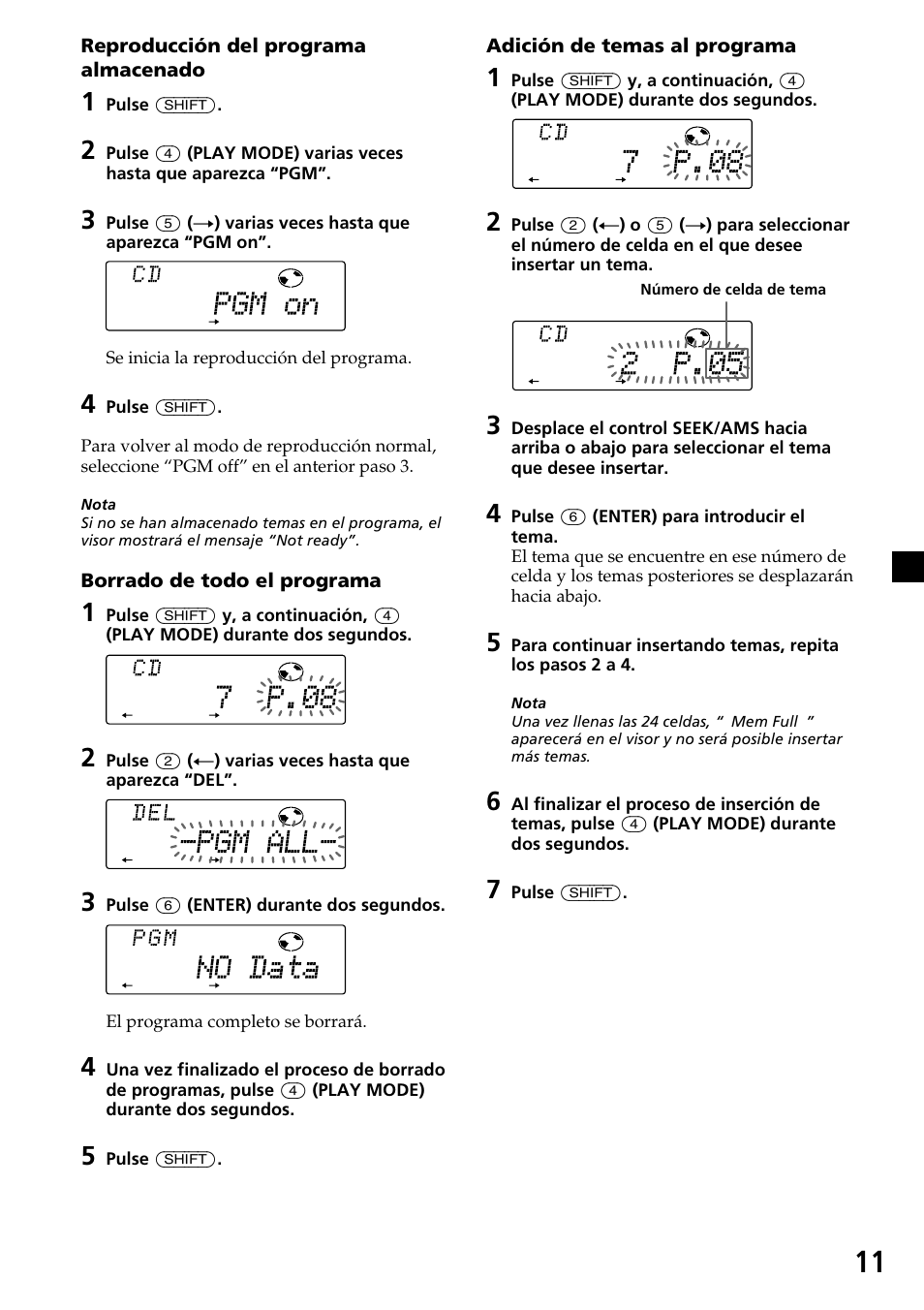 Sony CDX-C7850R User Manual | Page 47 / 144