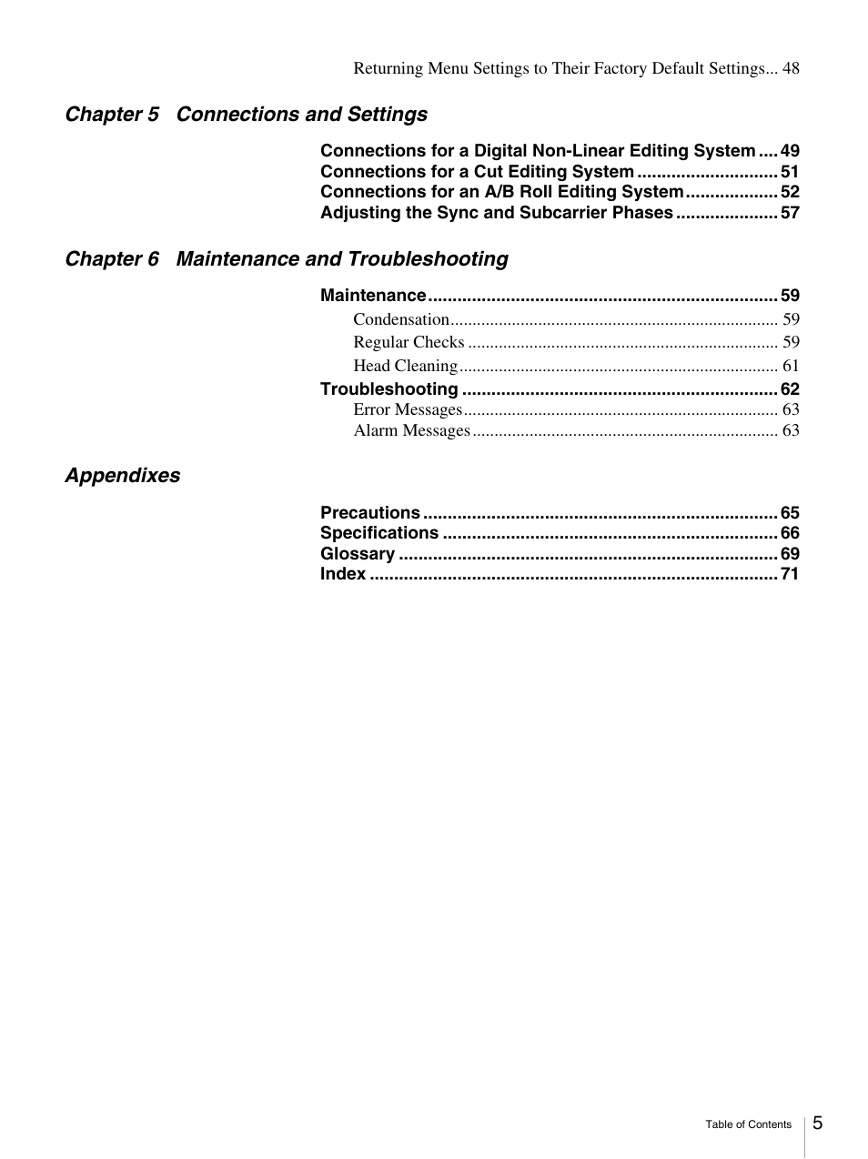 Sony 3-869-574-12(1) User Manual | Page 5 / 73