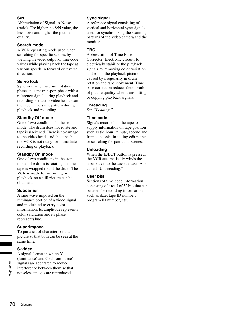 Sony 3-869-574-12(1) User Manual | Page 70 / 73