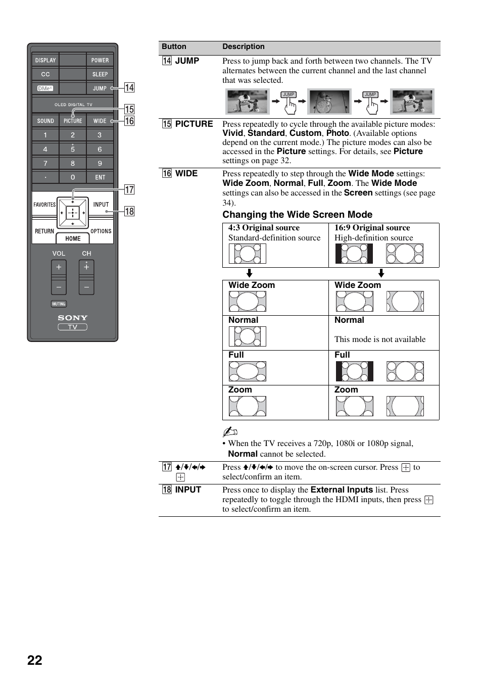 Sony XEL-1 User Manual | Page 22 / 52