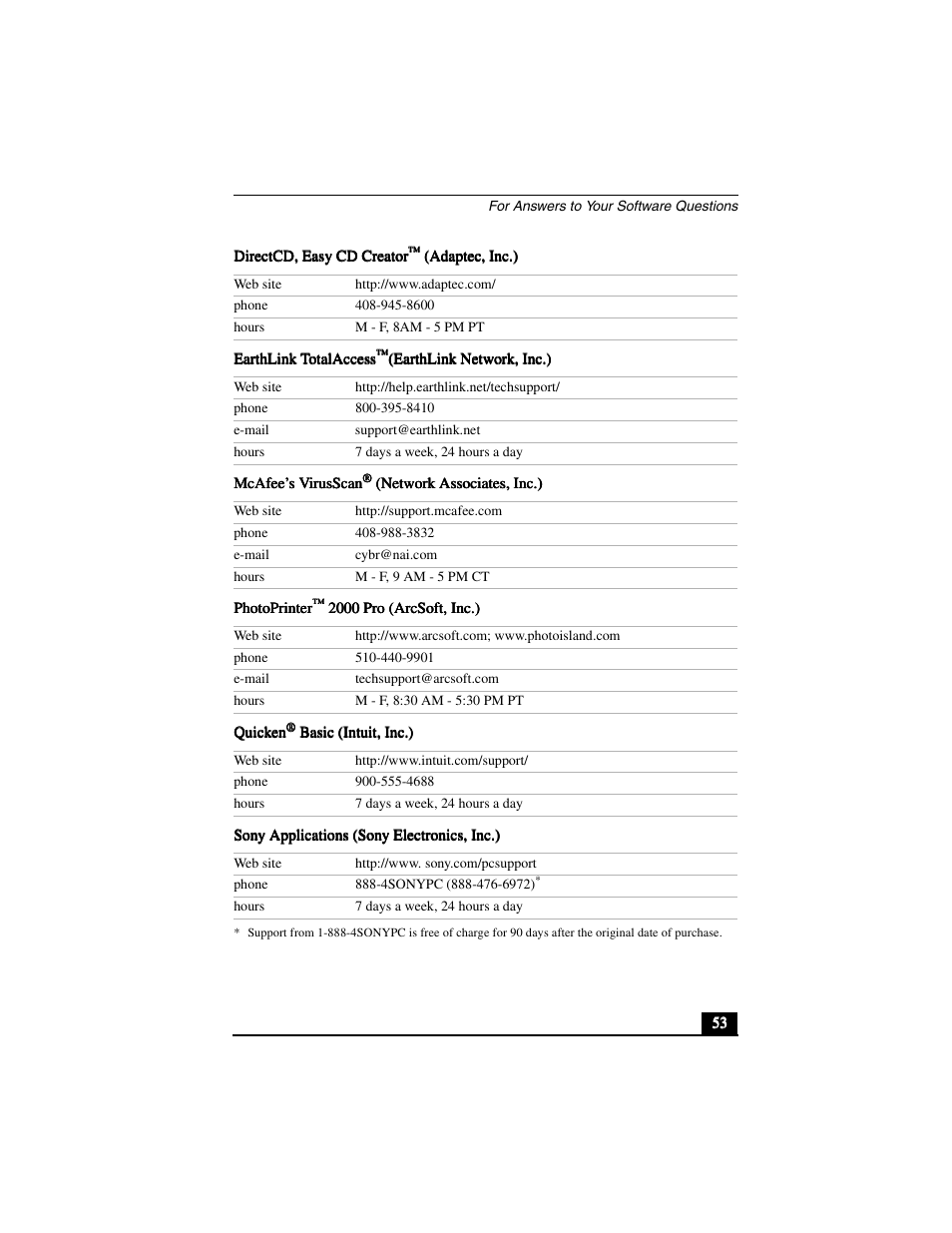 Sony PCV-R556DS User Manual | Page 53 / 62