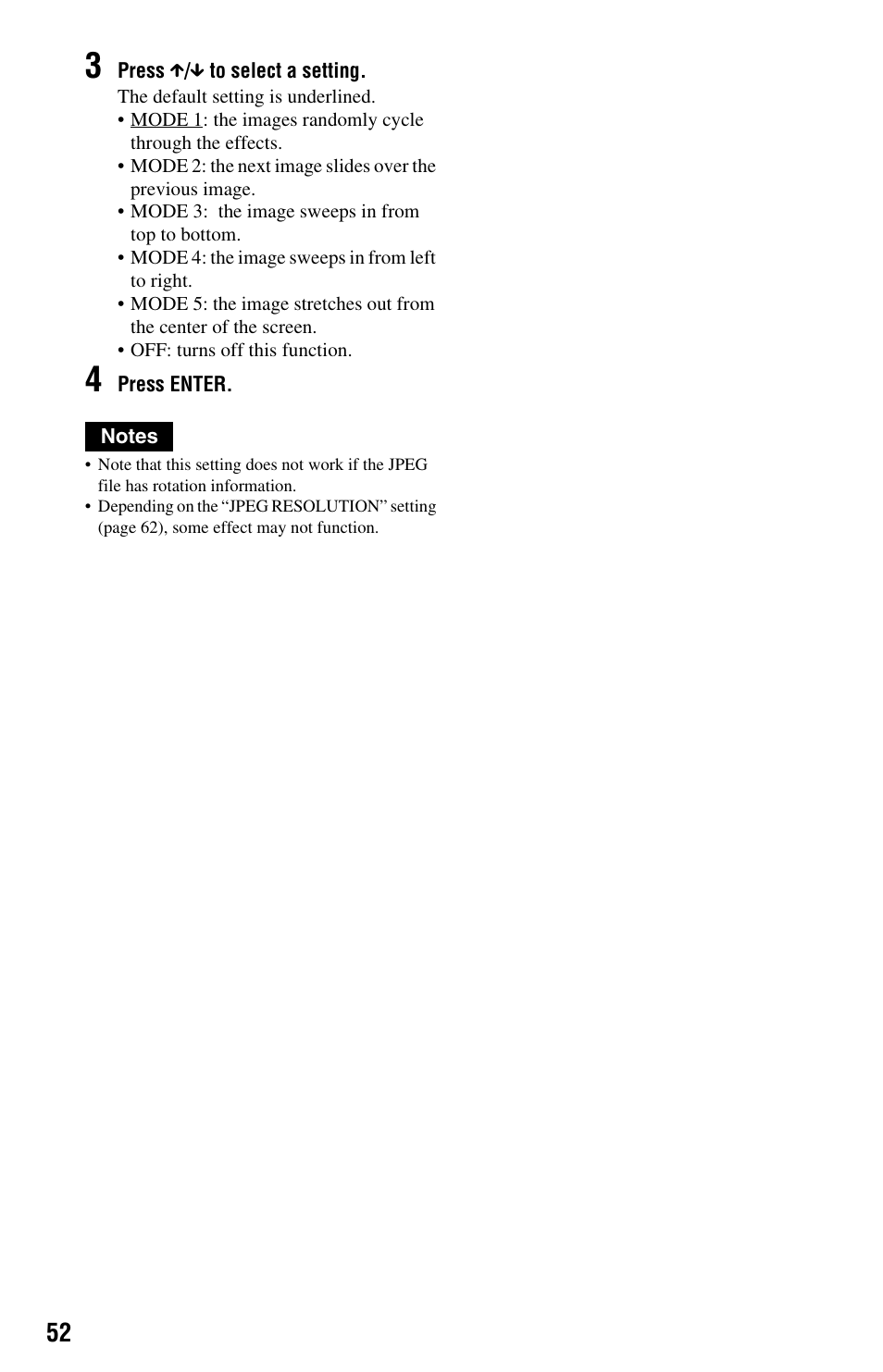 Sony DVP-NS708H User Manual | Page 52 / 72