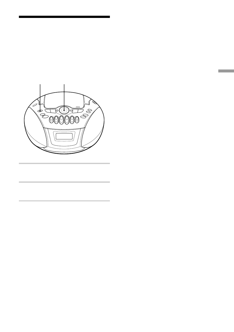 Playing preset radio stations | Sony CFD-E75L User Manual | Page 17 / 64