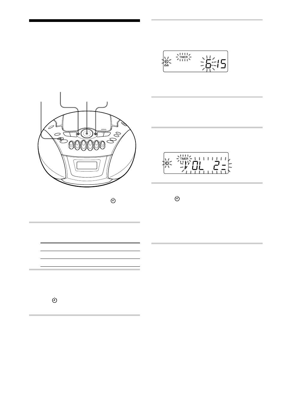 Waking up to music | Sony CFD-E75L User Manual | Page 20 / 64