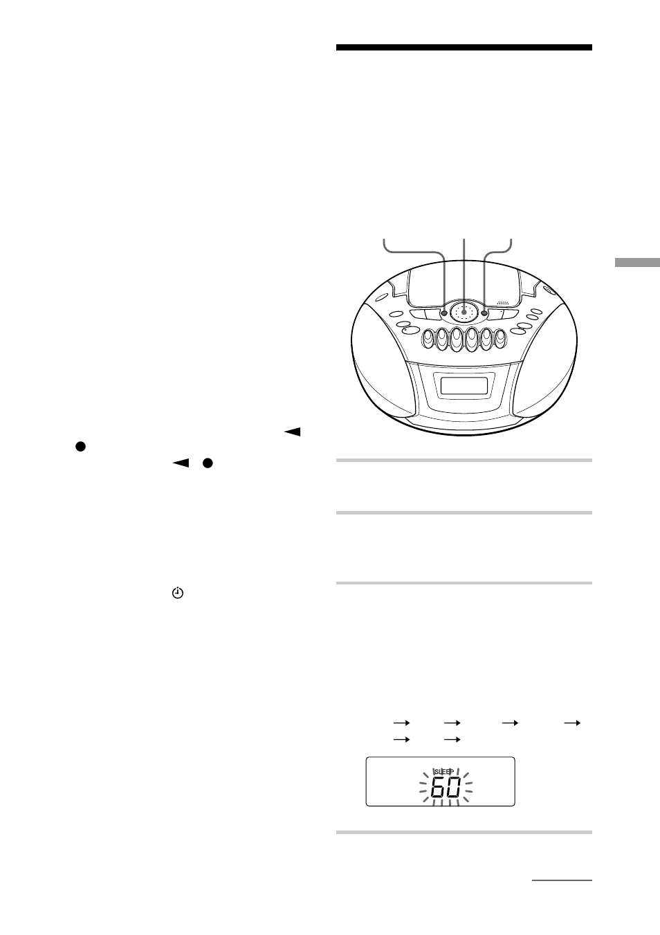 Desactivación automática de la unidad | Sony CFD-E75L User Manual | Page 53 / 64