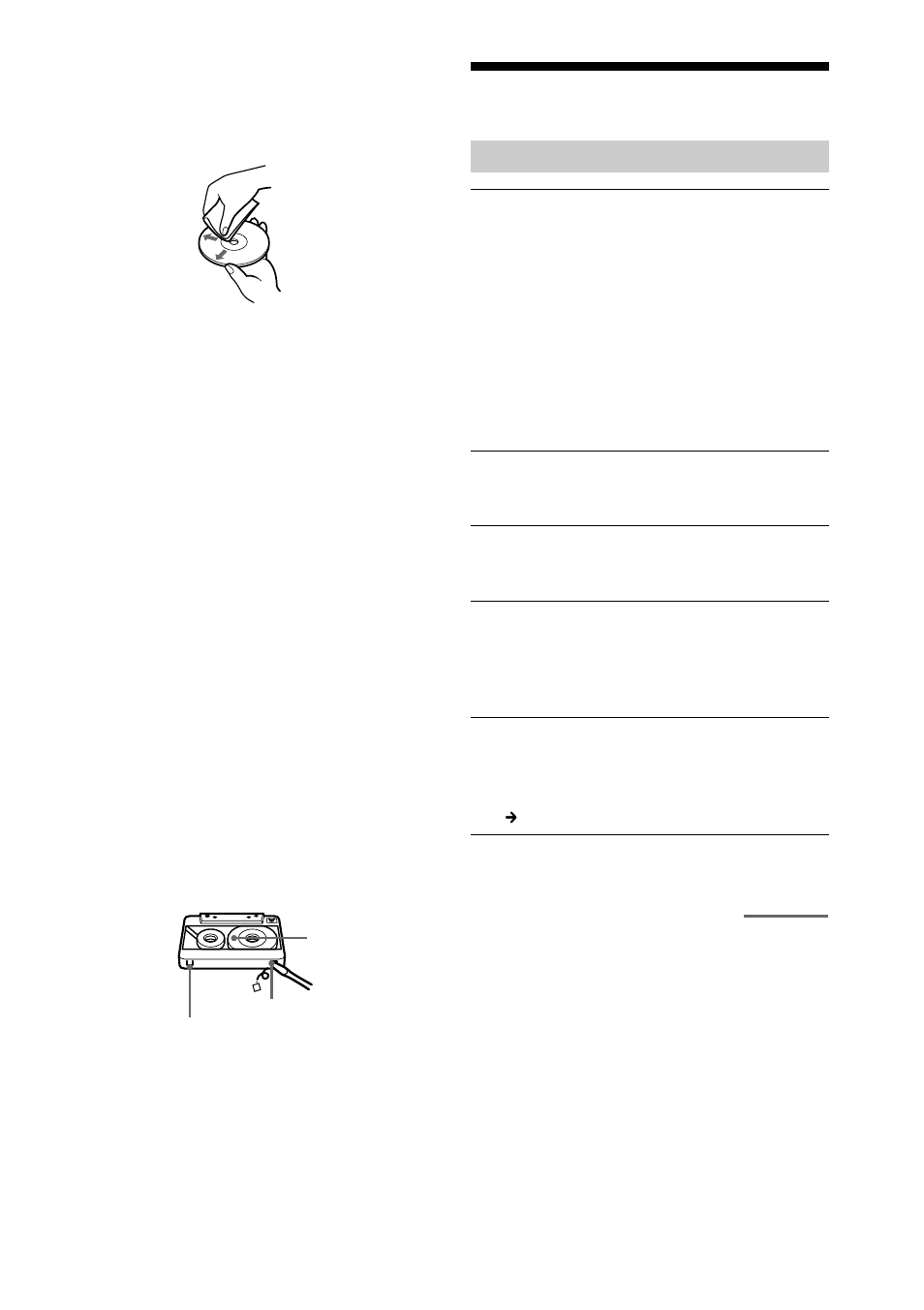 Solución de problemas, General | Sony CFD-E75L User Manual | Page 59 / 64