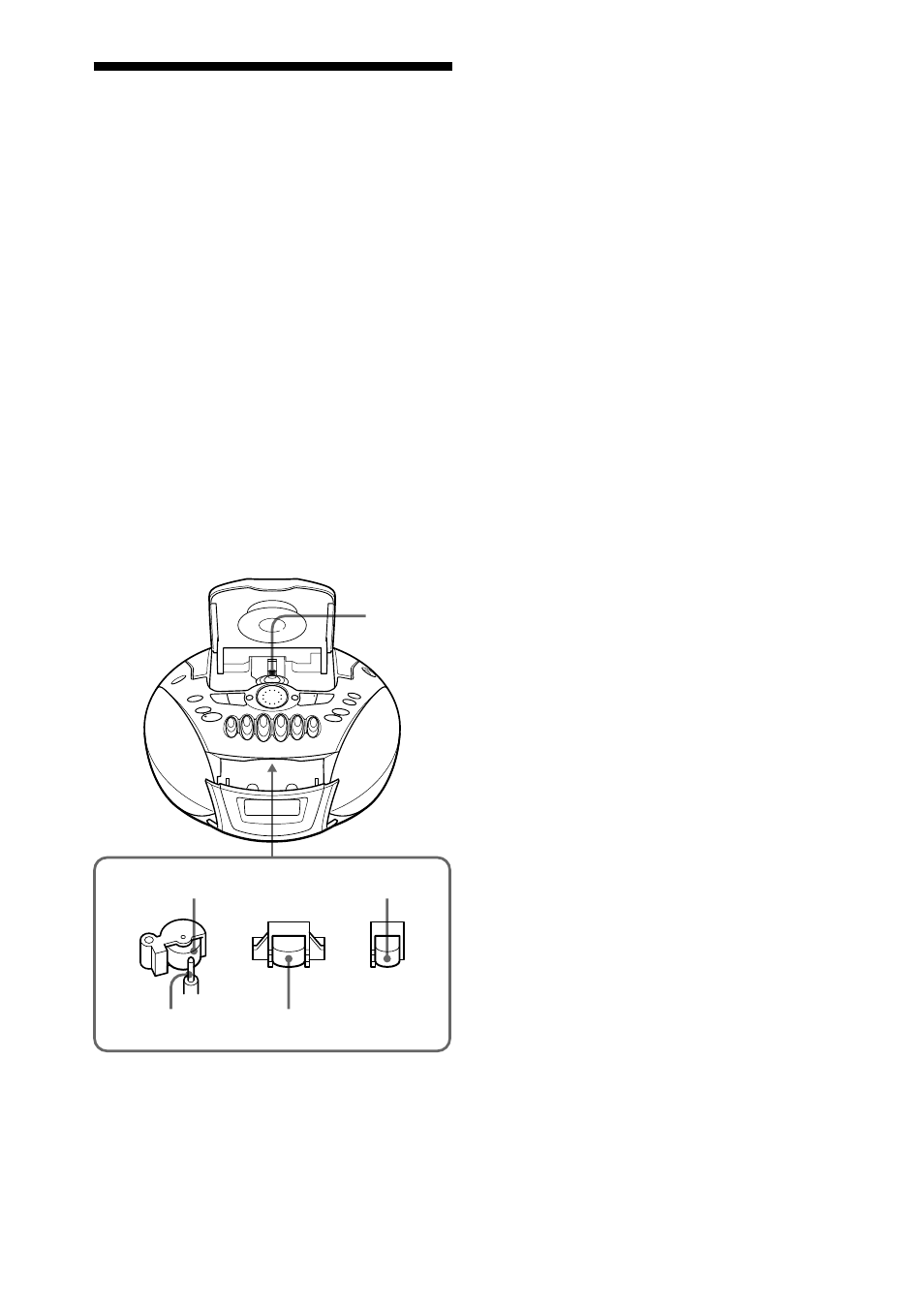 Mantenimiento | Sony CFD-E75L User Manual | Page 62 / 64