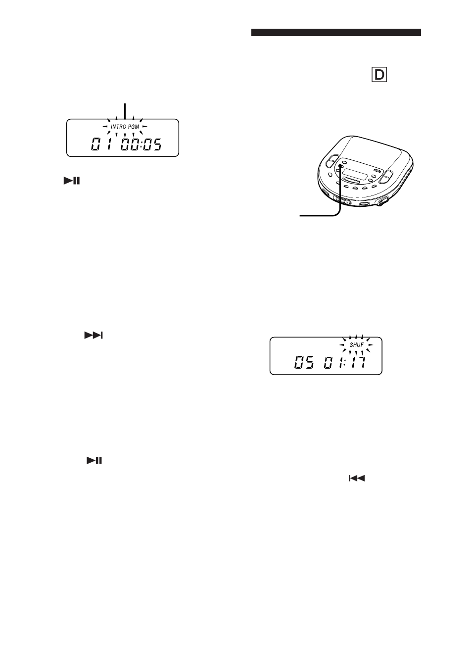 Sony D-T405 User Manual | Page 10 / 40